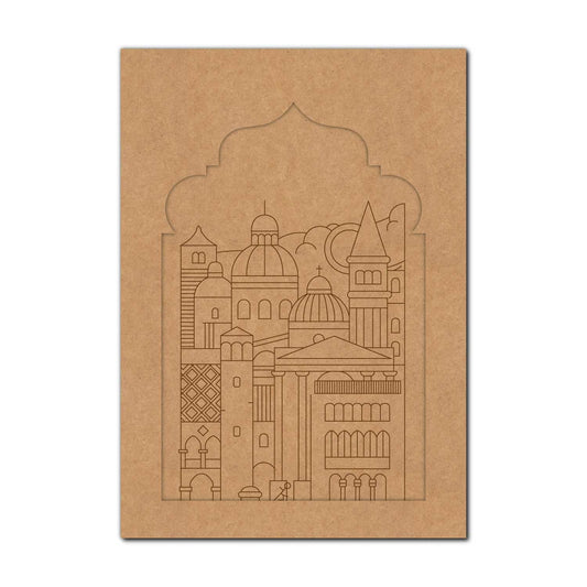 City View Jharokha Pre Marked MDF Design 2