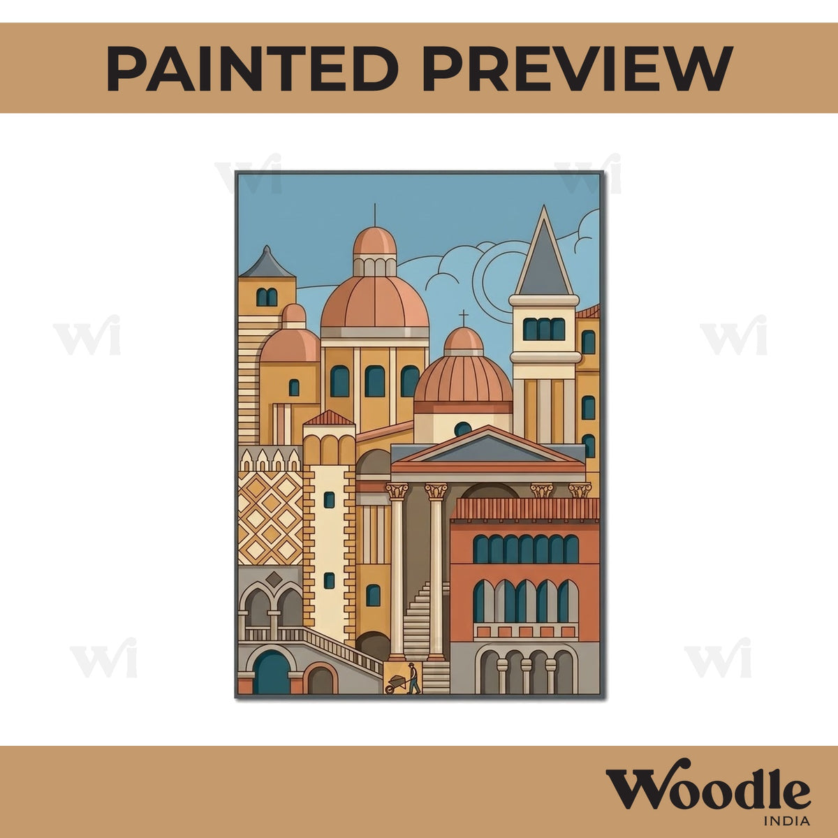 City View Pre Marked MDF Design 2
