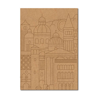 City View Pre Marked MDF Design 2