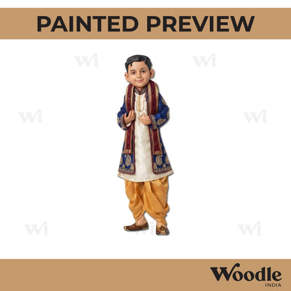 Classical Singer Man Pre Marked MDF Design 1