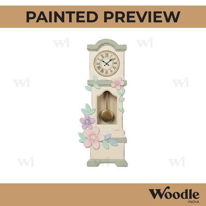 Clock Pre Marked MDF Design 1