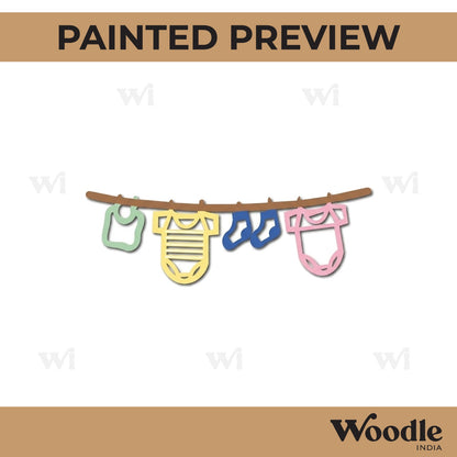 Clothes Cutout MDF Design 1