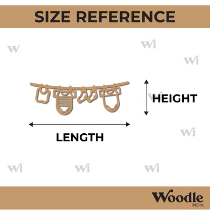 Clothes Cutout MDF Design 1