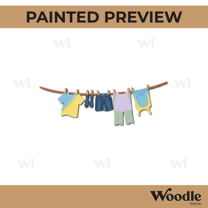 Clothes Pre Marked MDF Design 1