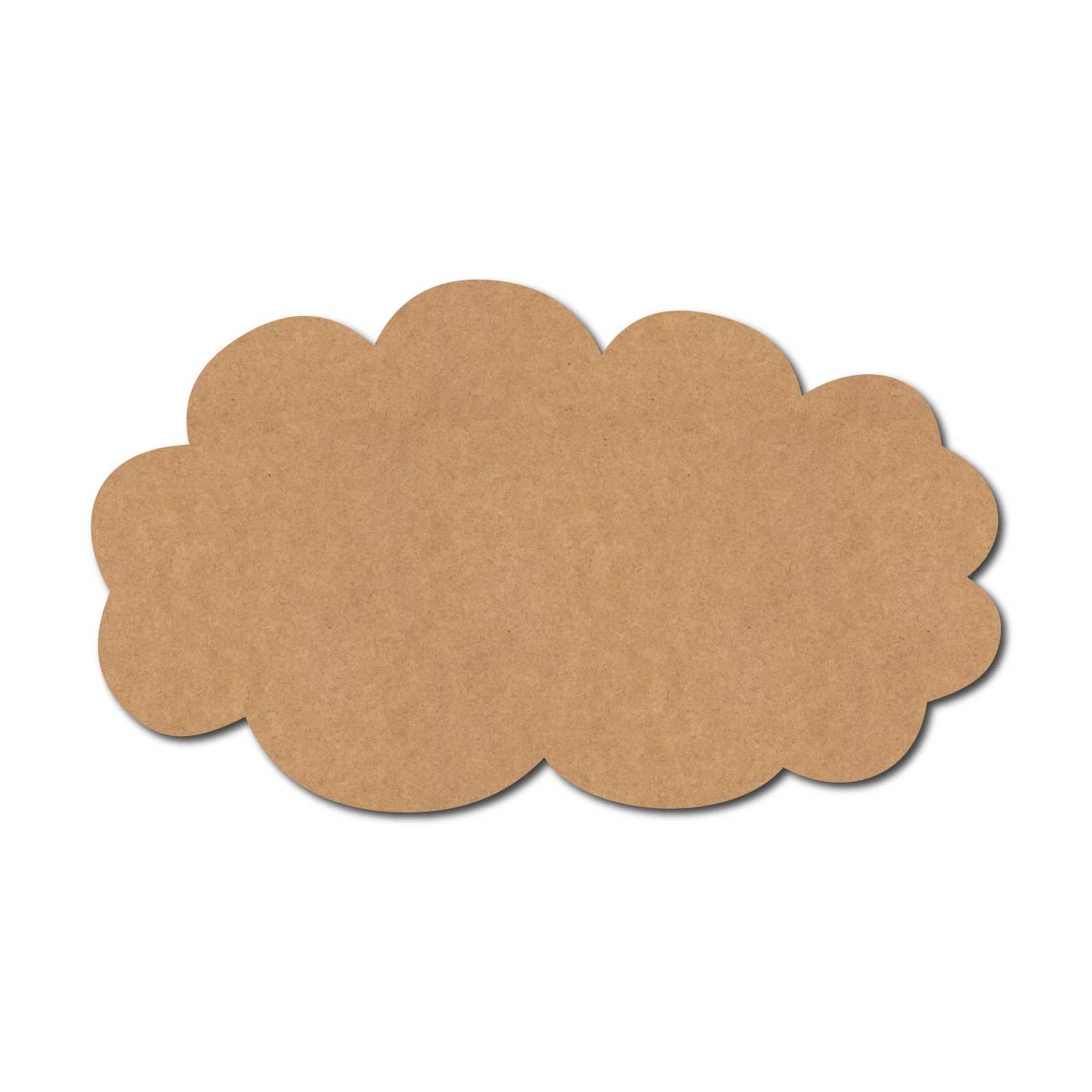 Cloud Cutout MDF Design 10