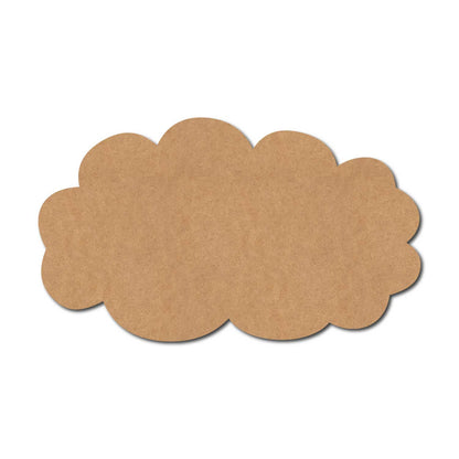 Cloud Cutout MDF Design 10