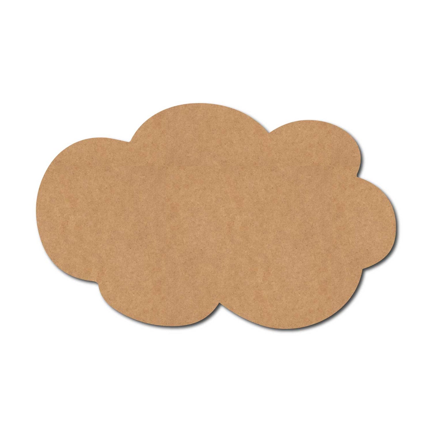 Cloud Cutout MDF Design 11