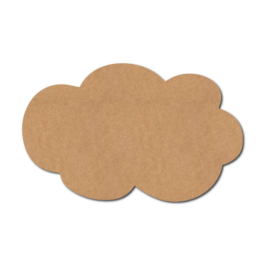 Cloud Cutout MDF Design 11