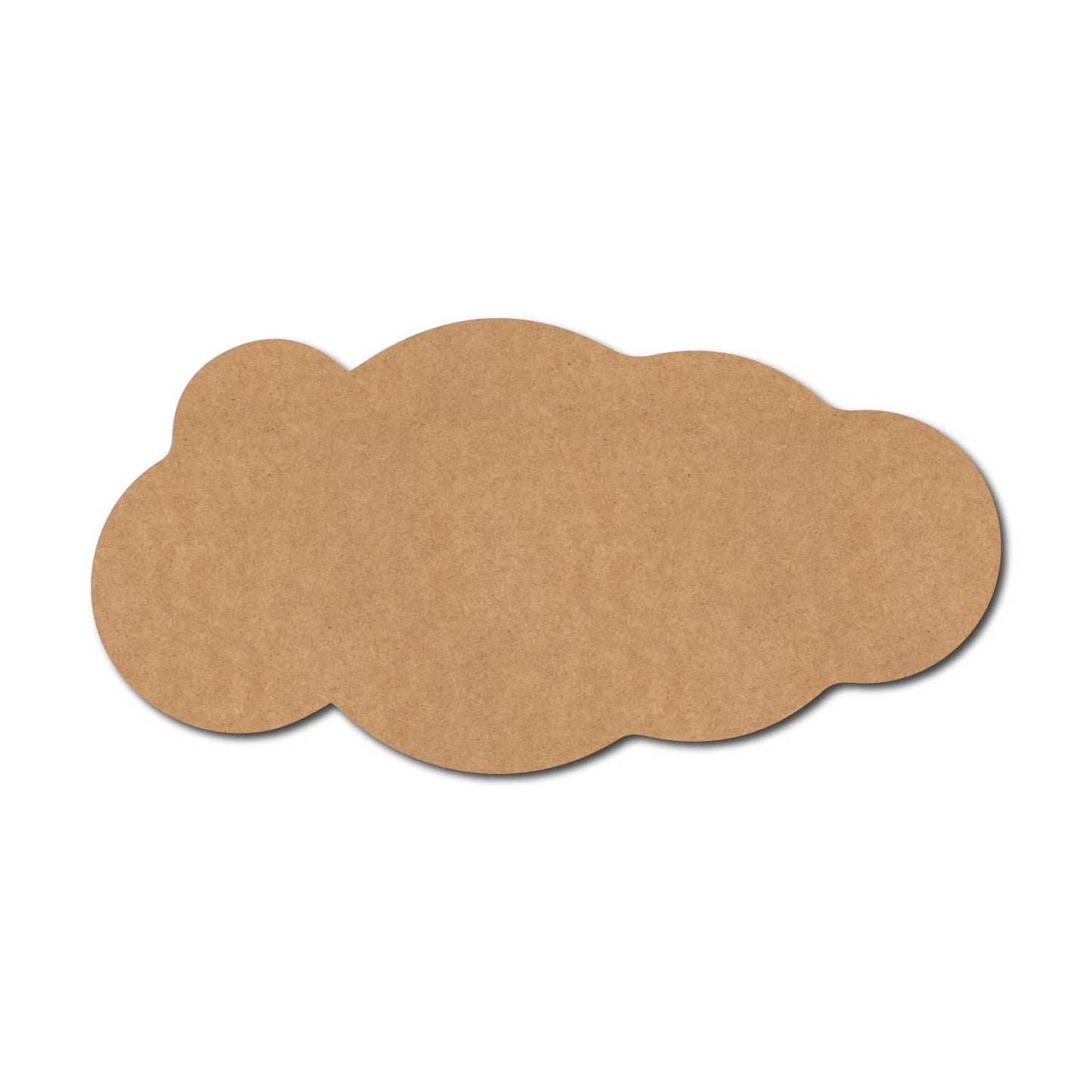 Cloud Cutout MDF Design 13