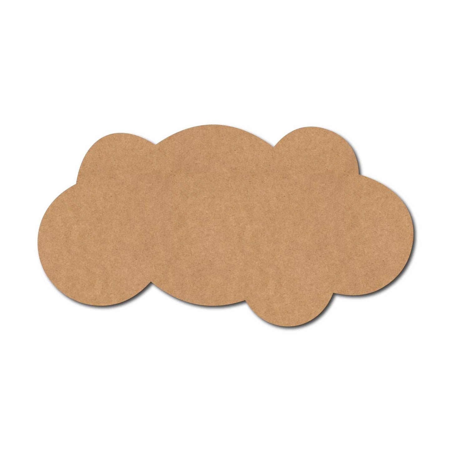 Cloud Cutout MDF Design 15