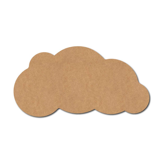 Cloud Cutout MDF Design 16