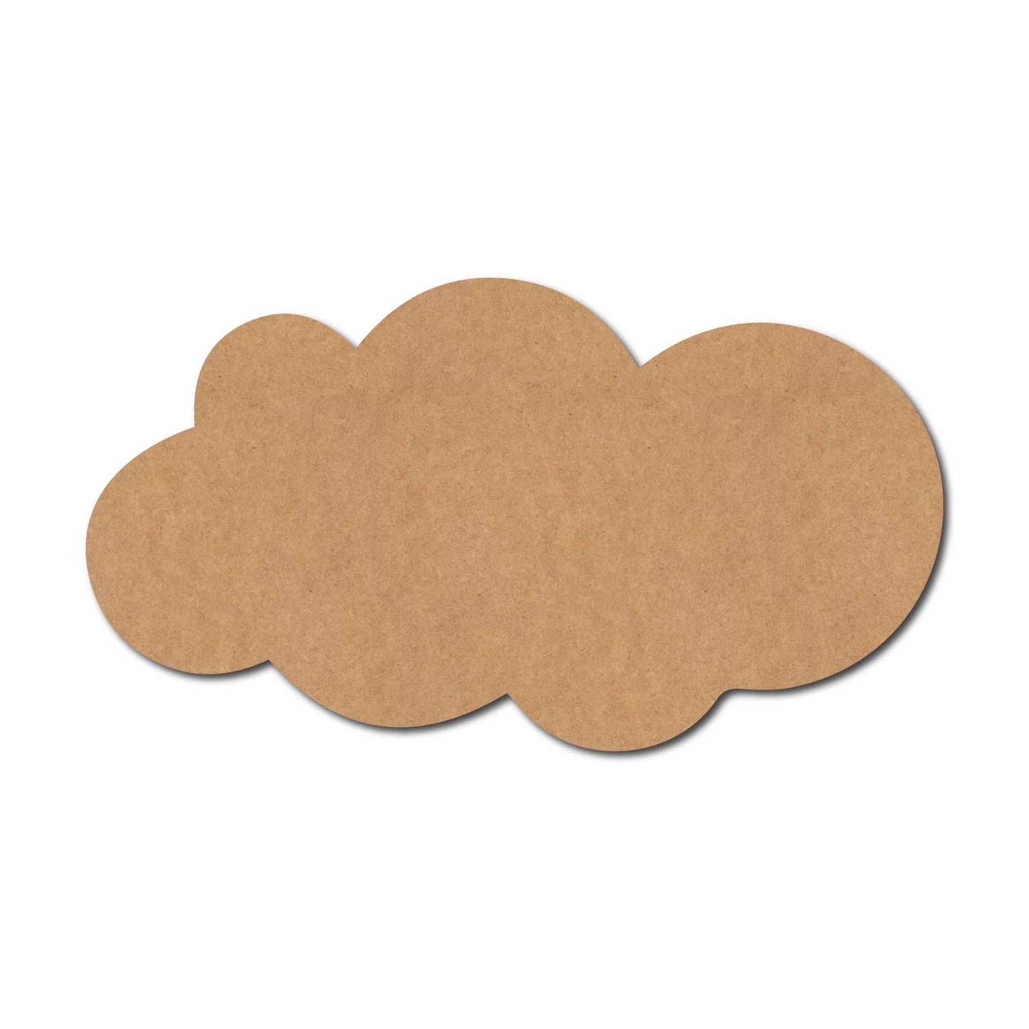Cloud Cutout MDF Design 17