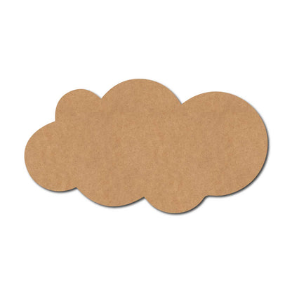 Cloud Cutout MDF Design 17