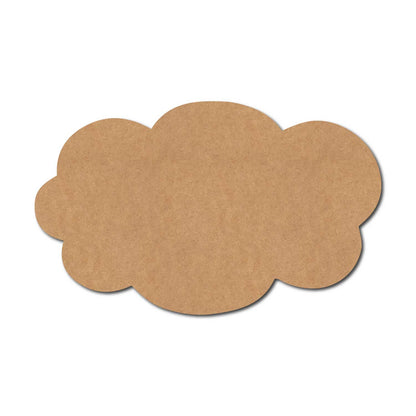 Cloud Cutout MDF Design 18