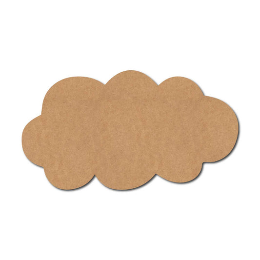 Cloud Cutout MDF Design 19