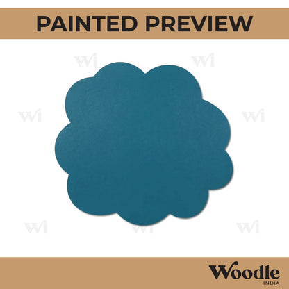Cloud Cutout MDF Design 2