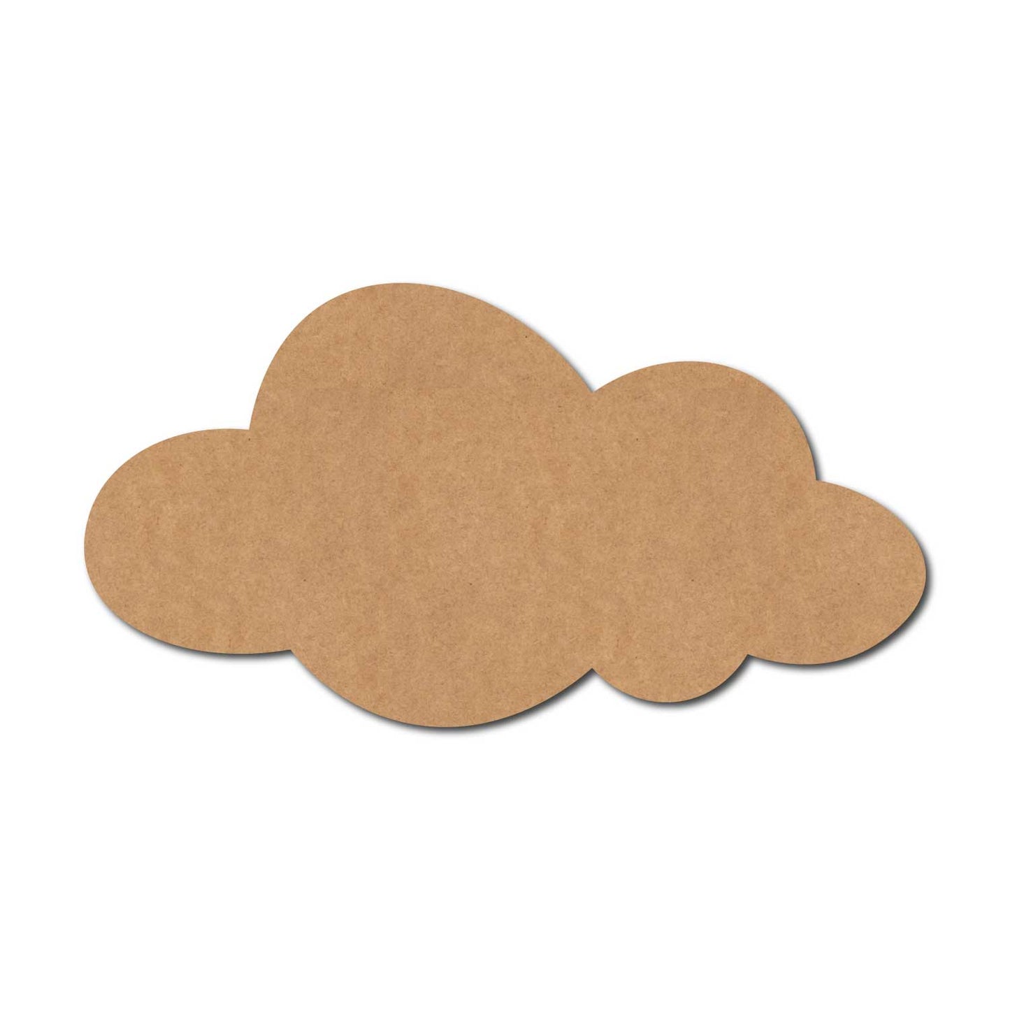 Cloud Cutout MDF Design 20