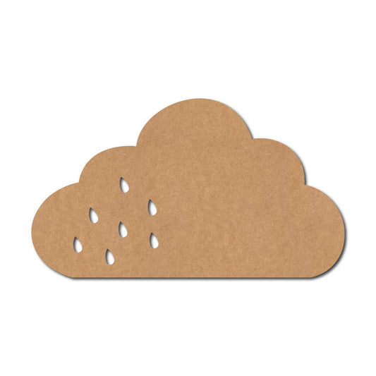 Cloud Cutout MDF Design 22
