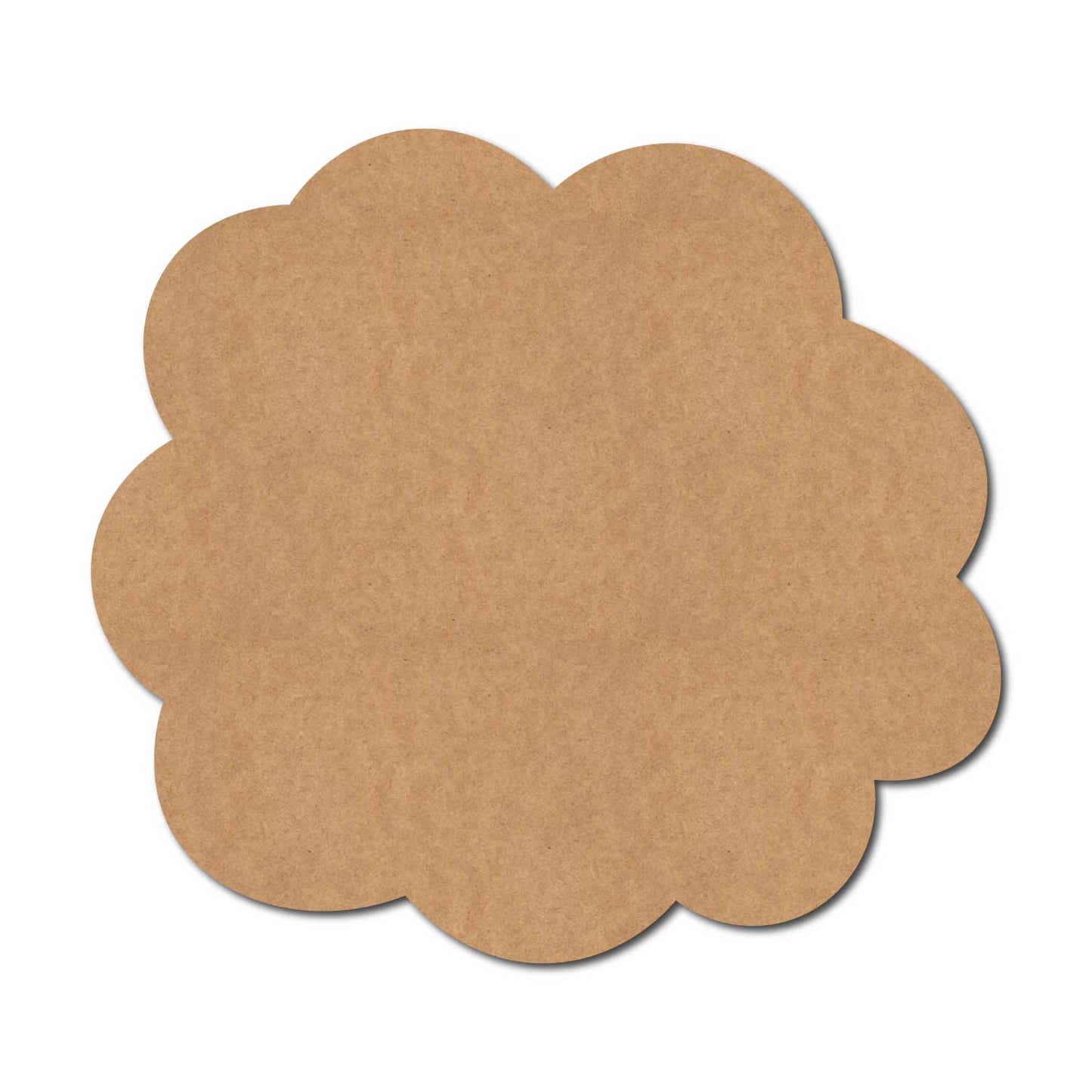 Cloud Cutout MDF Design 2