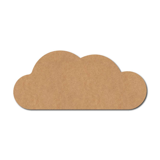 Cloud Cutout MDF Design 5