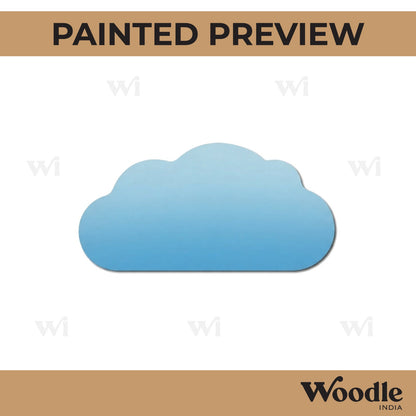 Cloud Cutout MDF Design 6