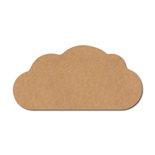 Cloud Cutout MDF Design 6