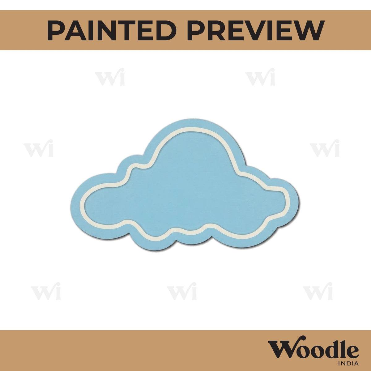 Cloud Frame MDF Design 1