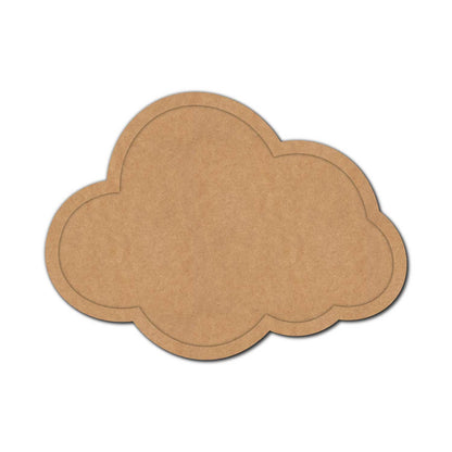 Cloud Mosaic Art Base MDF Design 1