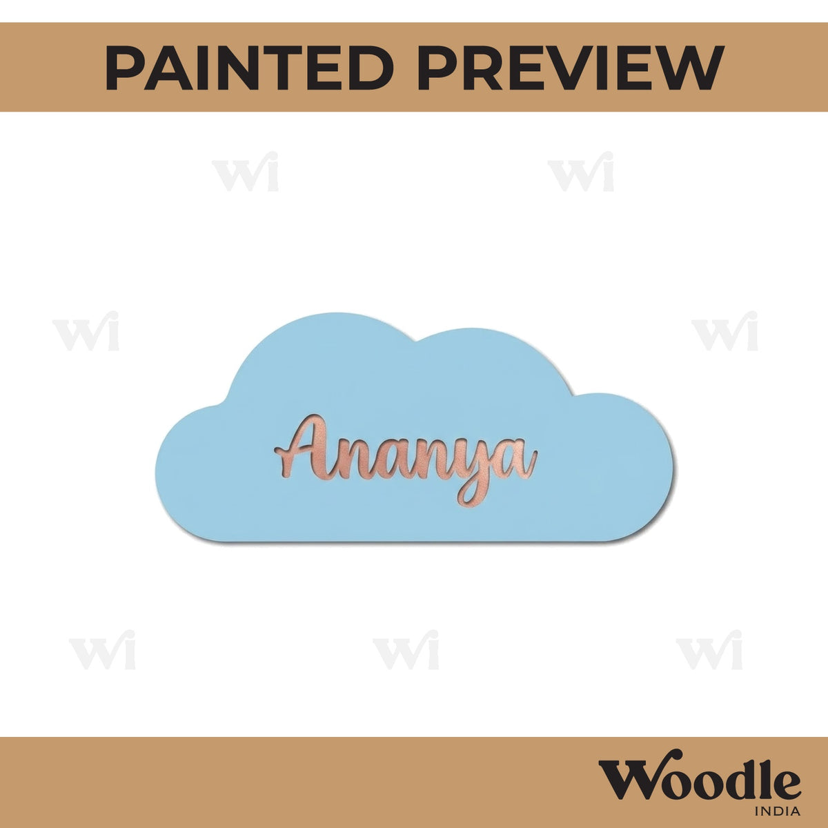 Cloud Nameplate MDF Design 2