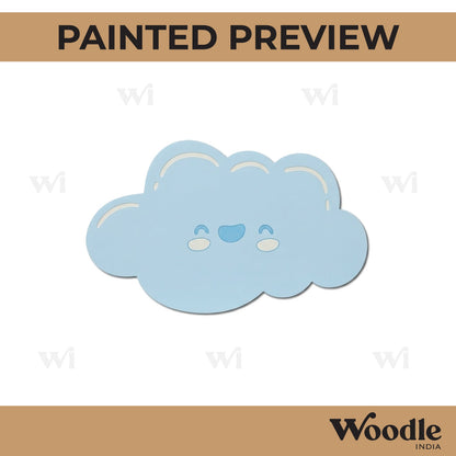Cloud Pre Marked MDF Design 1