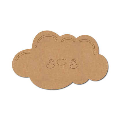 Cloud Pre Marked MDF Design 1