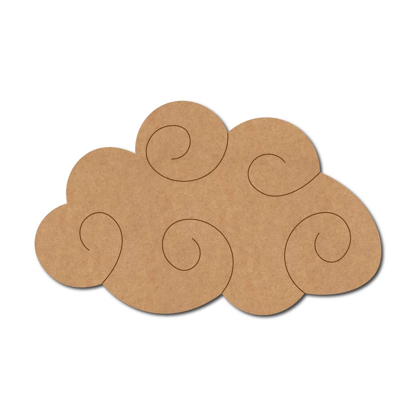 Cloud Pre Marked MDF Design 3