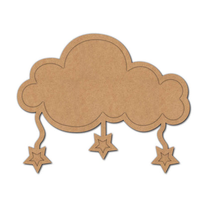 Cloud Stars Two Layered Base MDF Design 1