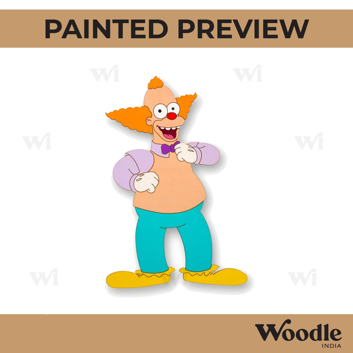 Clown Pre Marked MDF Design 3