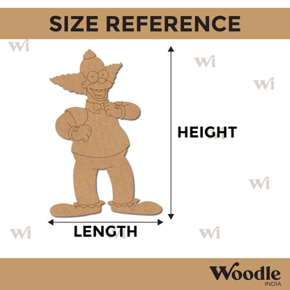 Clown Pre Marked MDF Design 3