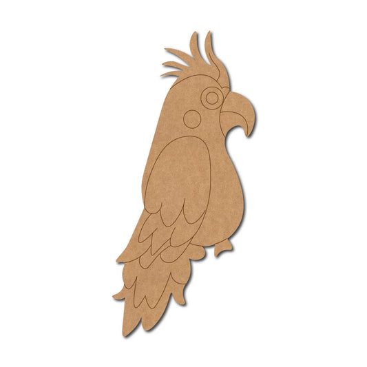 Cockatiel Bird Pre Marked MDF Design 1