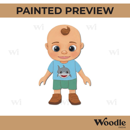 Cocomelon Boy Pre Marked MDF Design 2