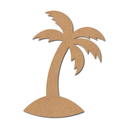 Coconut Tree Cutout MDF Design 3
