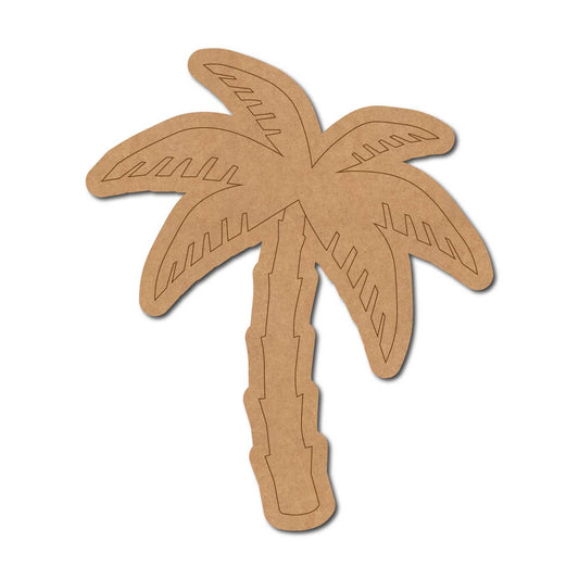 Coconut Tree Pre Marked MDF Design 2