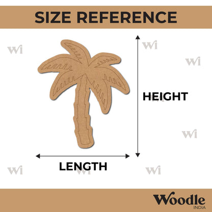 Coconut Tree Pre Marked MDF Design 2