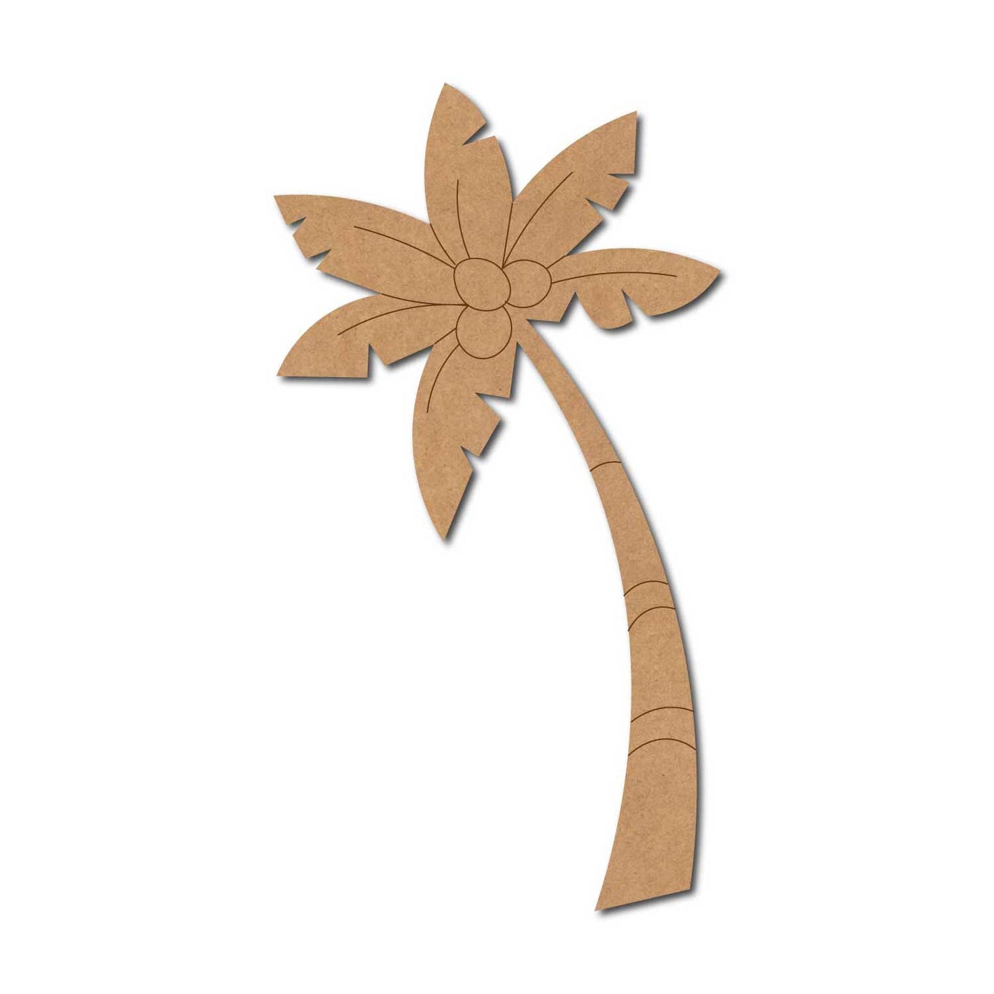 Coconut Tree Pre Marked MDF Design 3