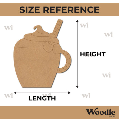 Coffee Mug Pre Marked MDF Design 1