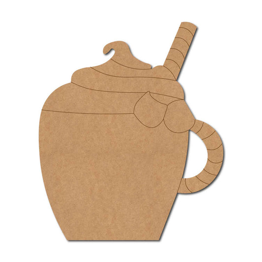 Coffee Mug Pre Marked MDF Design 1
