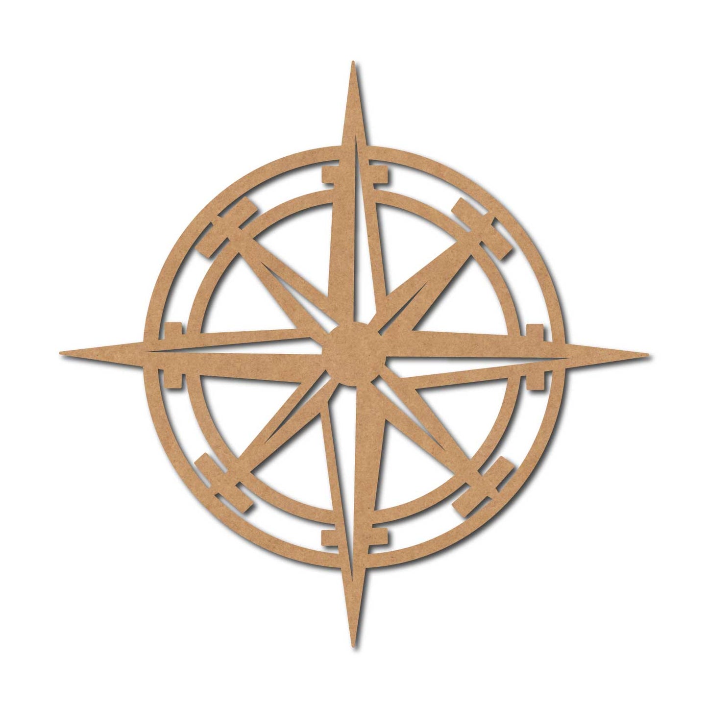 Compass Cutout MDF Design 1