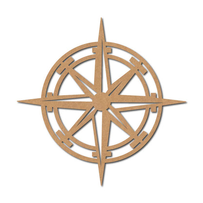 Compass Cutout MDF Design 1