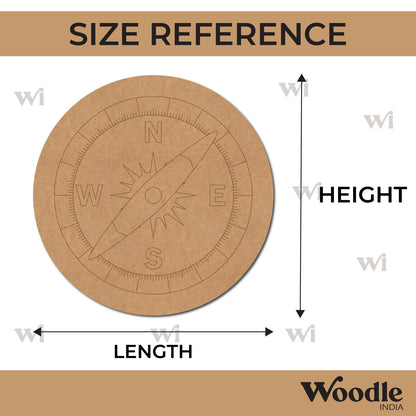 Compass Pre Marked MDF Design 1