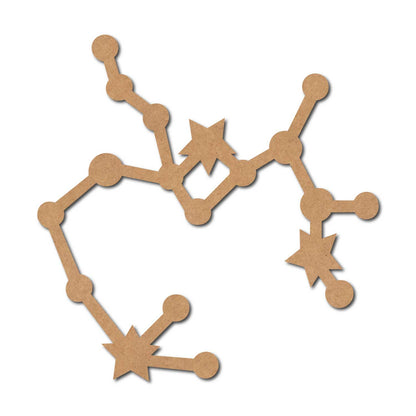 Sagittarius Constellation Zodiac Style Cutout MDF Design 1