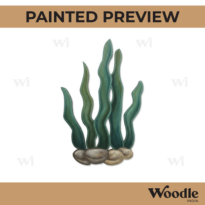 Coral Plant Pre Marked MDF Design 1