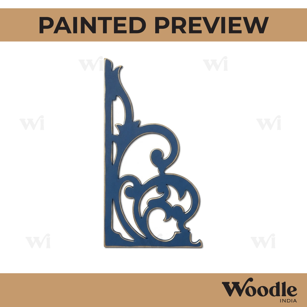 Corner Cutout MDF Design 11