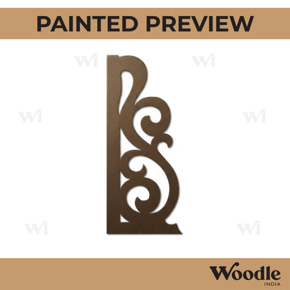 Corner Cutout MDF Design 12
